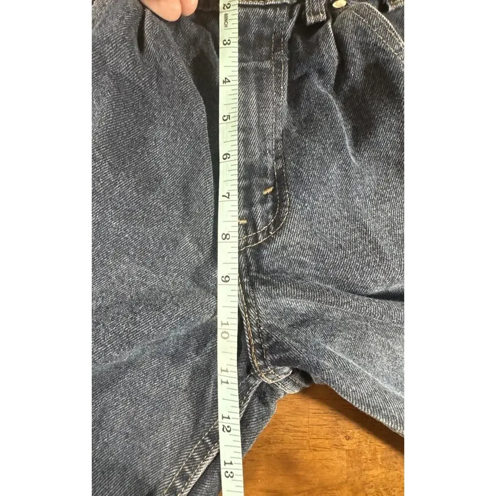 Vtg 1991 Levis SilverTab Baggy Jeans 30x30 Made in USA Dark Wash 90s Skater
